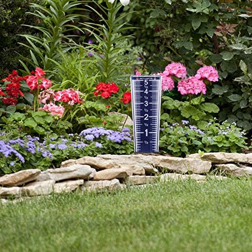 AcuRite 5" Capacity Easy-to-Read Magnifying Rain Gauge, Acrylic (00850A3)