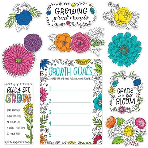 CTP Blooming Minds Bulletin Board Set for Classroom (Creative Teaching Press 10690)