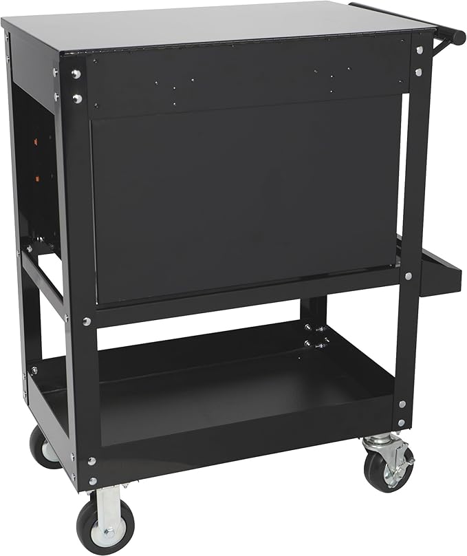Ironton 30in. 5-Drawer Mechanic's Tool Cart - 33-7/8in.L x 17-5/8in.W x 39-1/8in.H, 700-Lb. Capacity
