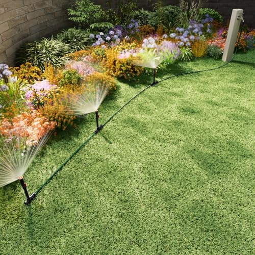 Flexible Sprinkler System, Above Ground DIY Irrigation Kit