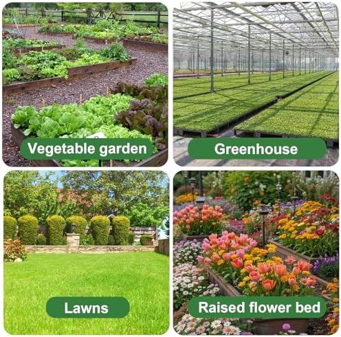 230FT Drip Irrigation System,Automatic Garden Watering System with 1/4" & 5/16" Tubing, Adjustable Spray Nozzles & Sprinklers for Garden, Greenhouse, Lawn, Potted Plants