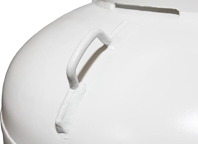 Flame King YSN420ASME 420LB (120 Gallon) ASME Vertical Steel Propane Tank, White