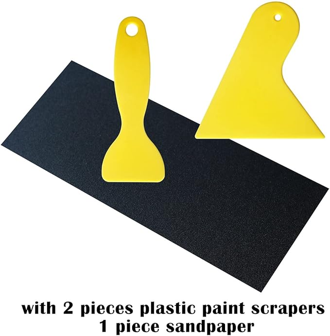 Drywall Repair Patch, Wall Patch Repair Kit, Self Adhesive Wall Mesh Repair, Large Hole Patch for Drywall, Sheet Rock Patch, Aluminum Sheetrock Ceiling Dry Wall Patch and Grit Sandpaper Scraper