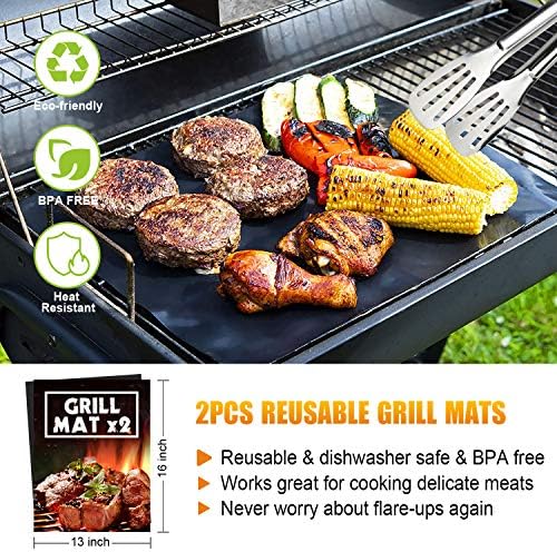 Cifaisi 38Pcs BBQ Tools Grilling Accessories Set with Aluminum Case