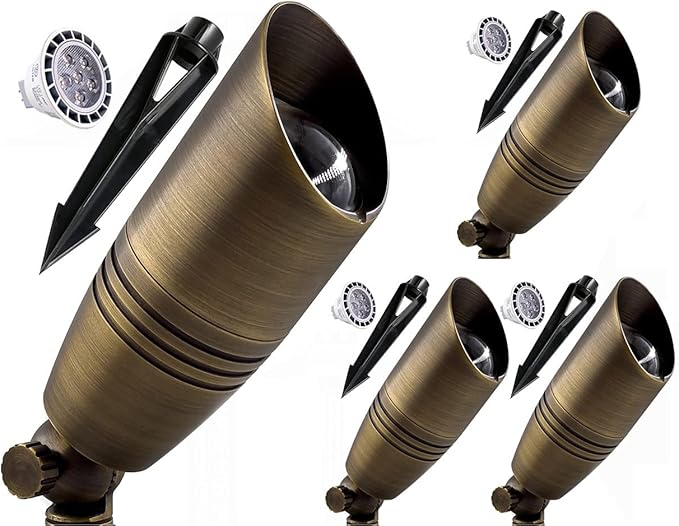 LED Spot Lights Outdoor 105 (105 Bulb Included, 4)