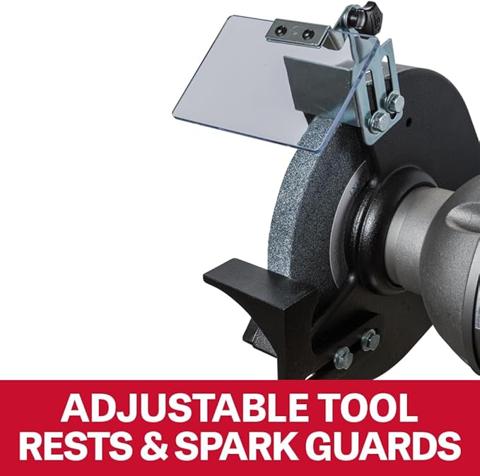 JET 10-Inch Industrial Bench Grinder, 1800 RPM, 1-1/2 HP, 115V 1Ph (Model IBG-10)