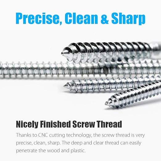 CASAON 570Pcs Self Tapping Screws Assortment Set, M3/M4/M5/M6 304 Stainless Steel Sheet Metal Screws Kit, Phillips Drive Wood Screw Assortment 570pcs (285pcs Round Head and 285pcs Flat Head)