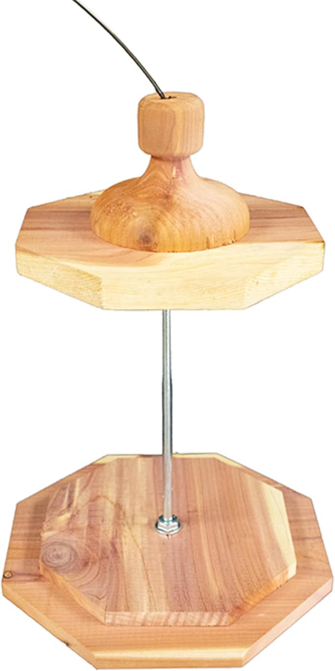 Amish Made Cedar Stacker Bird Feeder by Prime Retreat
