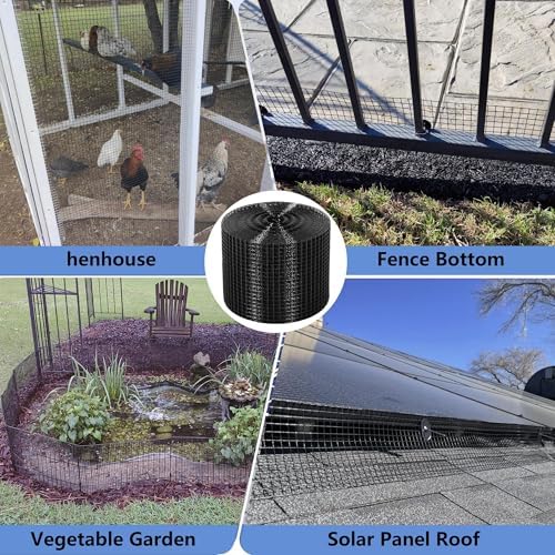 Critter Guard for Solar Panels, 10 in x 100 ft Solar Panel Bird Guard Mesh