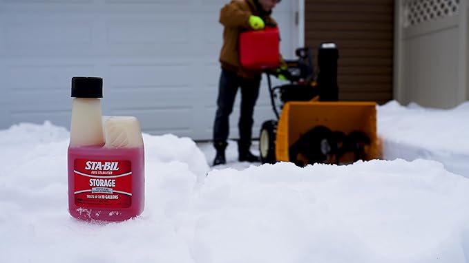 STA-BIL Storage Fuel Stabilizer - Keeps Fuel Fresh for 24 Months - Prevents Corrosion - Gasoline Treatment that Protects Fuel System - Fuel Saver - Treats 10 Gallons - 4 Fl. Oz. (22204)