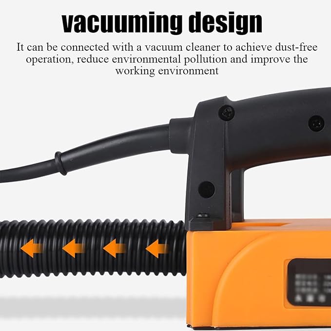 Concrete Shovel Machine,Electric Wall Planer Handheld Power Wall Scraper Wall Shovel Machine,1-4mm Depth Adjustable for Paint Putty Removal,Wall Repair Tools
