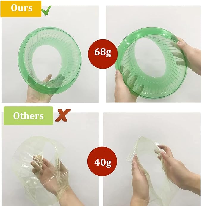 Fshow Slug & Snail Collars,30pcs Snail Garden Cloches,Snail Collar Protects Plants to Get Better.