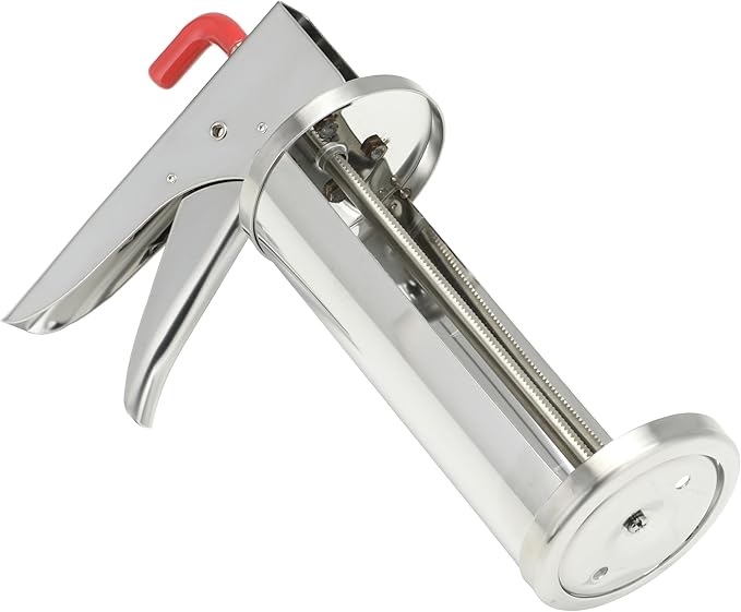 Prince Castle Sauce Dispenser, 1/3 oz Sauce Gun, Red - Commercial Dispenser For Thick and Heavy Sauces Like Tartar, Mayonnaise, Sour Cream, Condiments, Guacamole