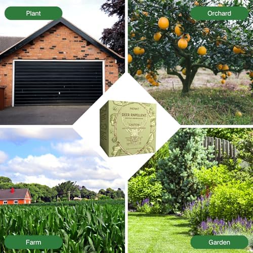 Deer Repellent Balls for Garden, Plants & Trees - Outdoor Deer Deterrent