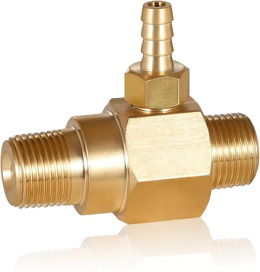 3-5 Gpm Chemical Injector 100775 for General Pump Pressure Washer, Power Washer Downstream Injector Soap Injector, 3/8” Quick Connect, High Draw (20%), 4500 PSI