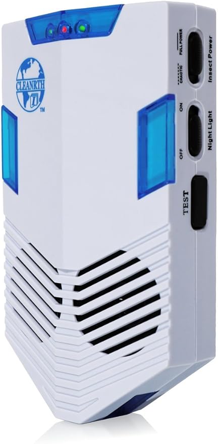 Cleanrth CI007 Advanced Ultrasonic Insect Repelling System - Demands Insects & Bugs to Leave