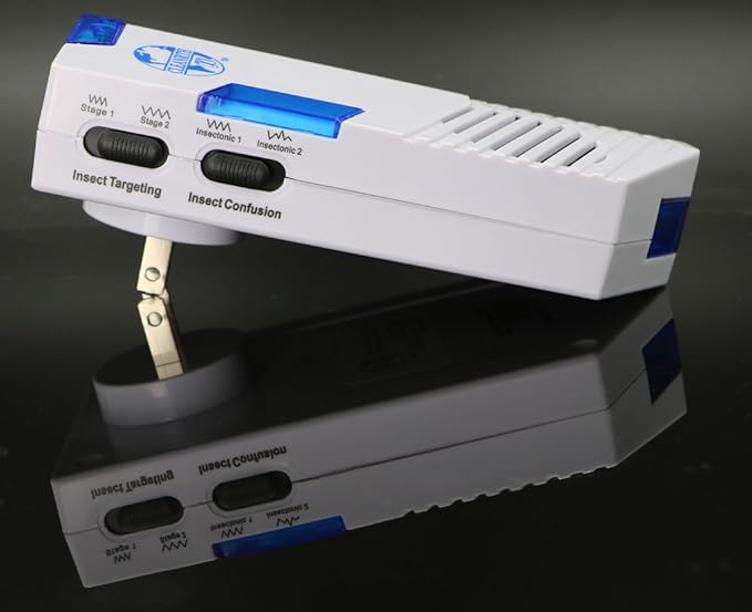 Cleanrth CI007 Advanced Ultrasonic Insect Repelling System - Demands Insects & Bugs to Leave