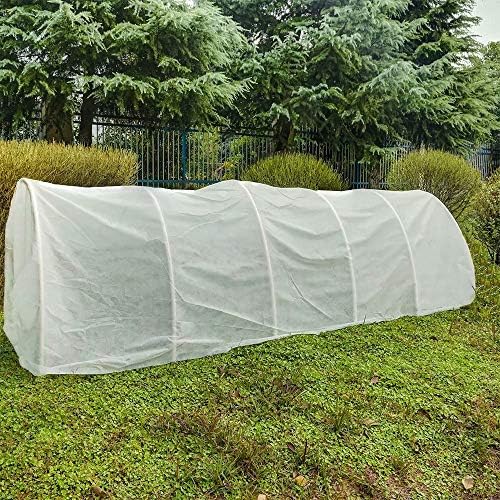 Agfabric Plant Covers Freeze Protection Floating Row Covers 7'x50' 0.55oz Plant Covers Row Covers for Vegetables,White