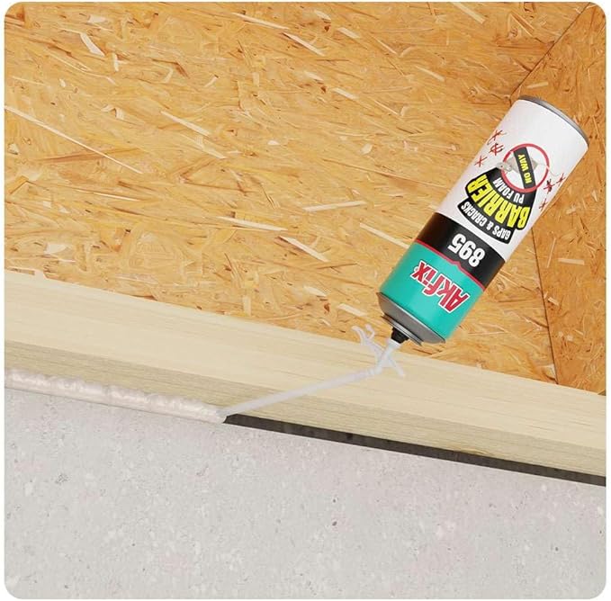 Akfix 895 PestBlocker Insulation Spray Foam (1x12 Oz.) - Gap Filler, Gaps & Cracks Barrier, Hole Blocker, Polyurethane Expanding Foam Spray for Barrier, Gaps Cracks Filler | 12 Oz. 1 Pack