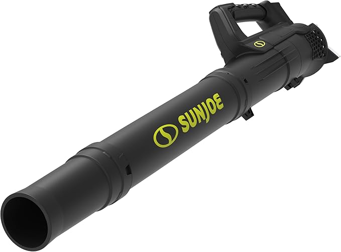 Sun Joe 24-Volt Cordless Compact Turbine Leaf Blower, 100 MPH Air Speed, 280 CFM Airflow