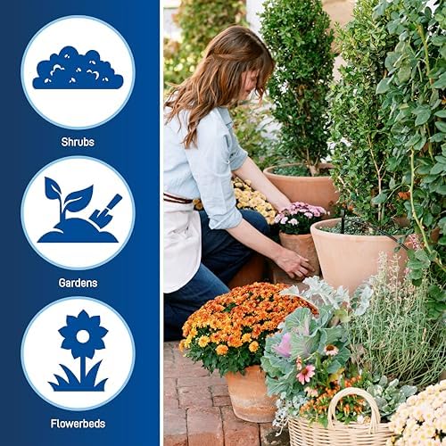 Orbit 69600 Shrub and Flower Bed Drip Irrigation Kit with B-hyve (Gen 2) Smart Hose Watering Timer