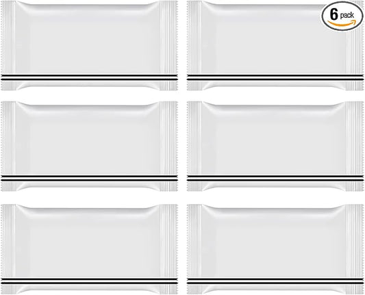 6-PCS (20g Each) White Seal Putty Waterproof Duct Seal Repair Sealing Clay, Waterproof Sealant Mastic & Cement Crack Filler - Ideal for Air Conditioning Hole,Home Mending Mud for Drain Connection