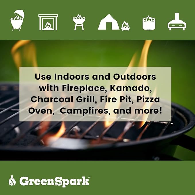 Natural All Weather Fire Starters 70 Pcs, Smoker, BBQ, Fireplace, Wooden and Pellet Stove, Fire Pit, Long Burn Firestarter, Waterproof, Pizza Oven, Grill, Charcoal Starter