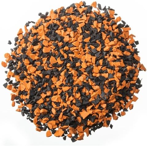 Poured-in-Place Surfacing Repair Kit Fix Rubber Playground (Orange/Black, XL)