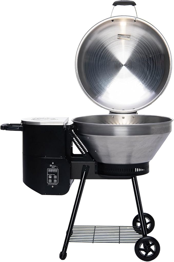 recteq Pellet Grill RT-B380 Bullseye, BBQ, Outdoor, and Electric Pellet Smoker Grill, Electric Smokers, Uses 100% Wood Pellets for Ribs, Brisket, Chicken, Sear, Smoke
