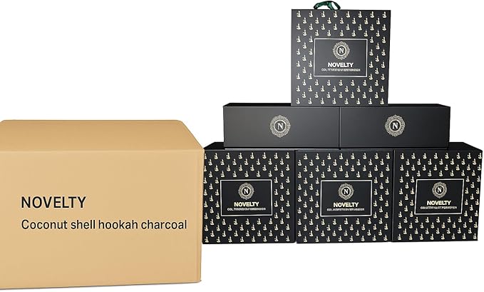 Novelty Premium Charcoal (864 Counts (Pack of 12))