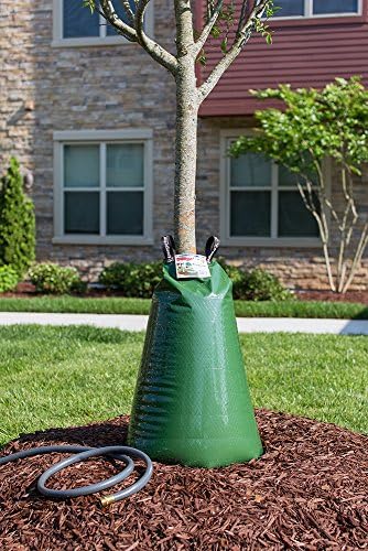 Treegator Original Slow Release Watering Bag for Trees, The Original Tree Watering Bag, Ideal for new or established trees, Fits trees from 1 to 8 inches in trunk diameter, Made in USA, Green