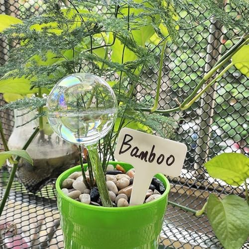 Glass Plant Watering Device, Planter Self Watering Globes for Home Potting