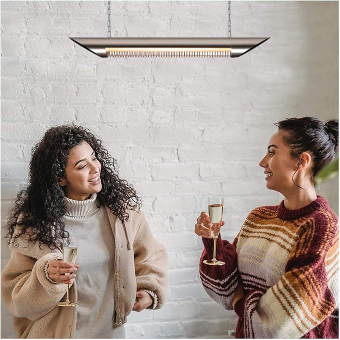 Veito Blade Heaters 1500W (Silver)
