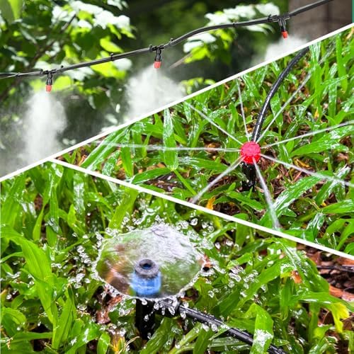 240FT Drip Irrigation System for Garden Quick Release Drip Irrigation Parts