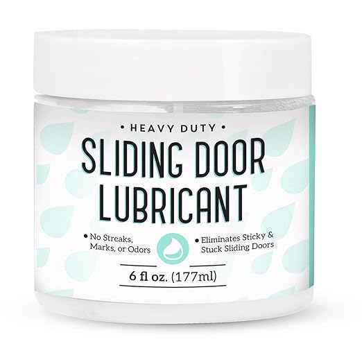 Impresa Heavy Duty Sliding Door Lubricant, 6 oz – Hinge & Garage Door Lubricant for Smooth Operation – Ideal for Hatches, Glass, Patio, or Garage Doors