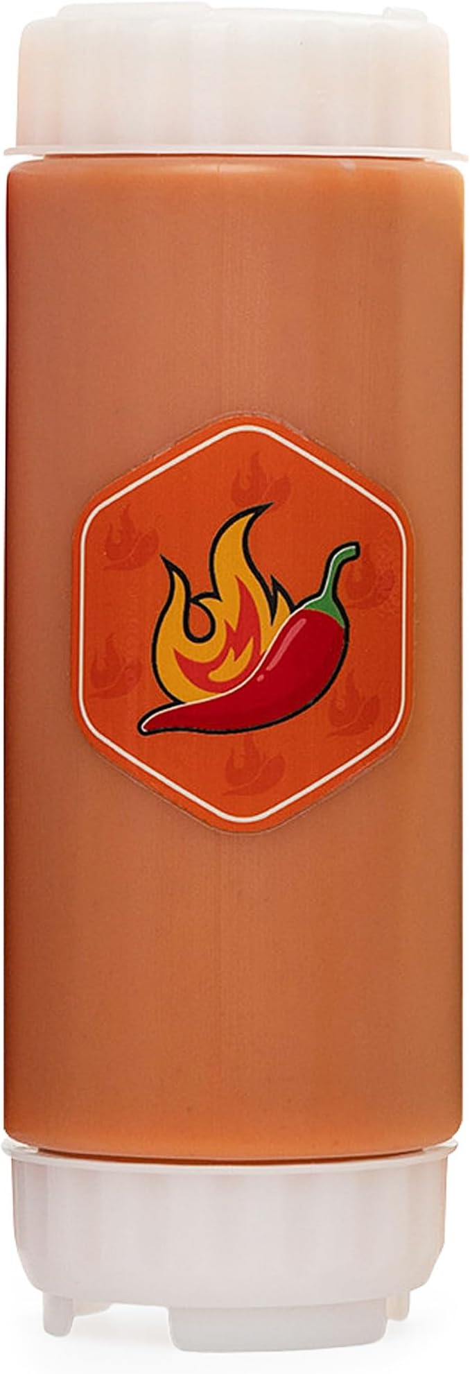 18oz Refillable FIFO Squeeze Bottle for Hot Sauce – BPA-Free No-Drip Condiment Dispenser with Twist Cap, Dishwasher Safe for Sriracha, Chili Garlic, Spicy Oil, Buffalo