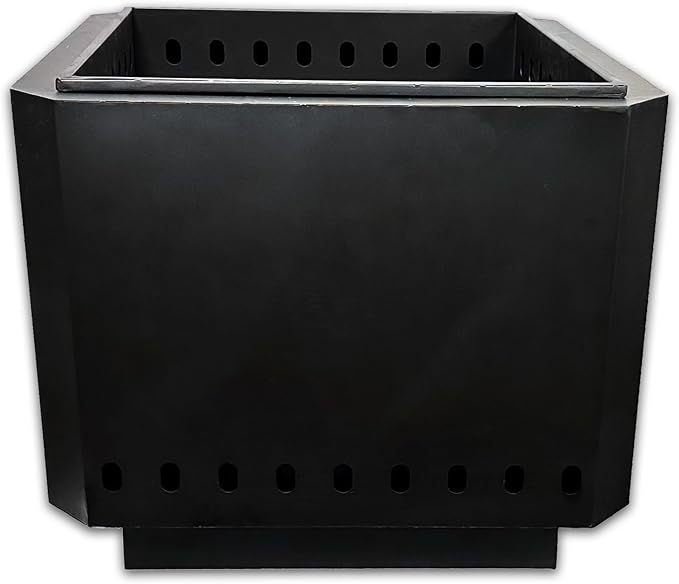 Torch & Porch 19 Inch Smokeless Steel Fire Pit with Weather Resistant Carry Bag and Poker