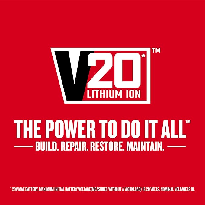 CRAFTSMAN V20 MAX Cordless Drill and Impact Driver, Power Tool Combo Kit with 2 Batteries and Charger (CMCK200C2AM)