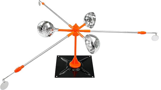 Bird Reflective Spinning Deterrent Devices for Outside Keep Birds Away Pigeon Woodpeckers Deterrent for Garden Roofs(with Base and Pole)