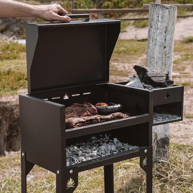 Luxury Argentine Grill Chulengo - Authentic Argentinian Style Outdoor Cooking Charcoal