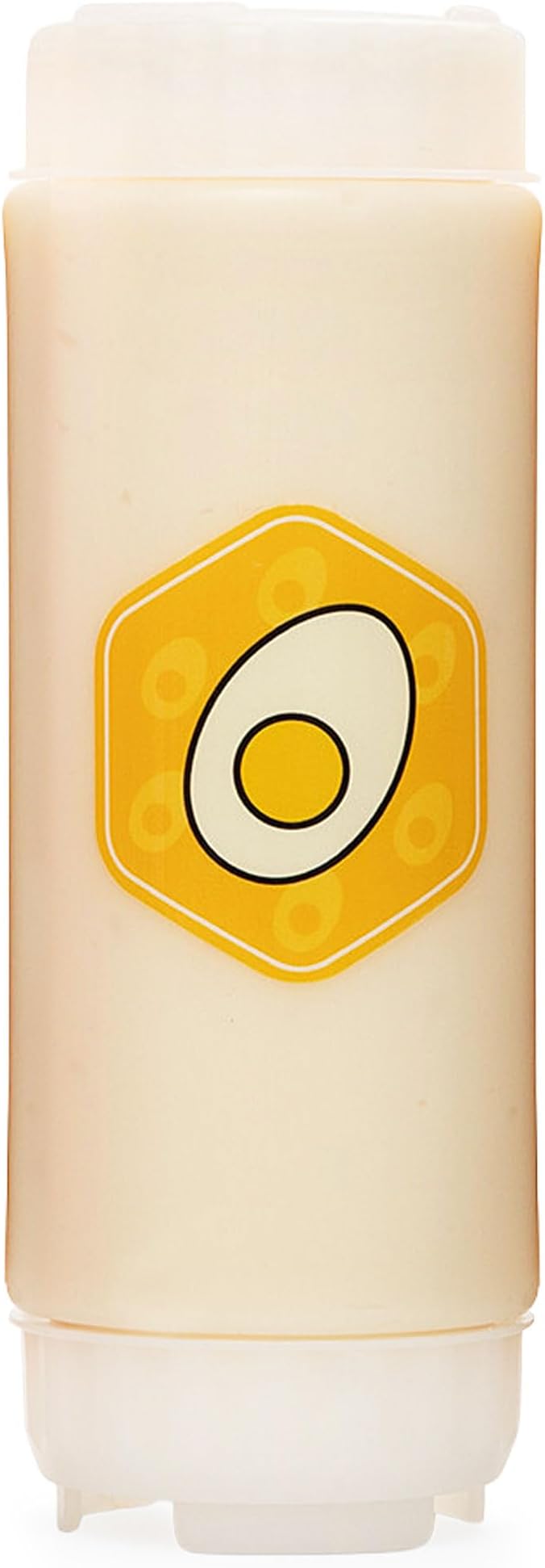 No‑Drip FIFO Mayo Squeeze Bottle – 18oz BPA-Free Refillable Dispenser with White Twist Cap for Mess-Free Squeezing – Ideal for Mayonnaise, Aioli, Ranch, Creamy Dressings & Prep Use