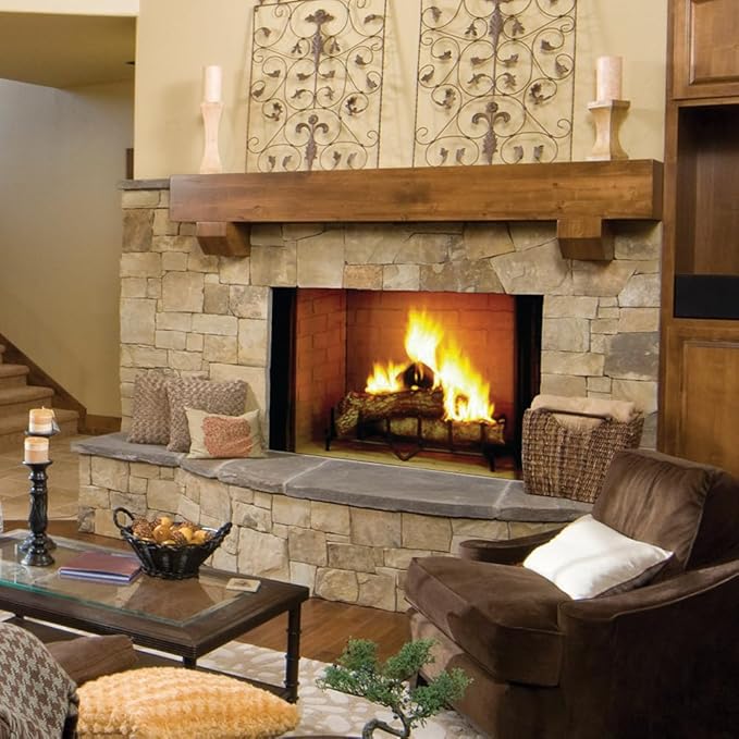 Wilson Cherry Split Firewood - Seasoned Natural Kiln Dried Fireplace, Fire Pit, Bonfire Logs (XL)