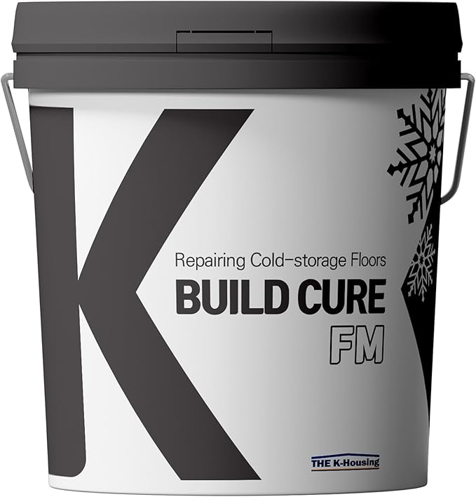 BUILDCURE FM – Fast-Setting Floor Repair Mortar, Cold-Resistant Concrete & Asphalt Patch, High-Strength (7,250 psi), Quick Cure in Freezing Temps, 1 Pack (44 lbs)