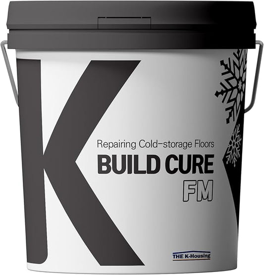BUILDCURE FM – Fast-Setting Floor Repair Mortar, Cold-Resistant Concrete & Asphalt Patch, High-Strength (7,250 psi), Quick Cure in Freezing Temps, 1 Pack (44 lbs)