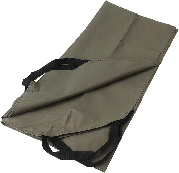 Garden Leaf Tarp 600D Oxford Fabric Waterproof Waste Bag with 4 Handles, Outdoor Yard Debris Collection Sheet for Leaves, Lawn, Pruning, Picnic Mat or Furniture Cover