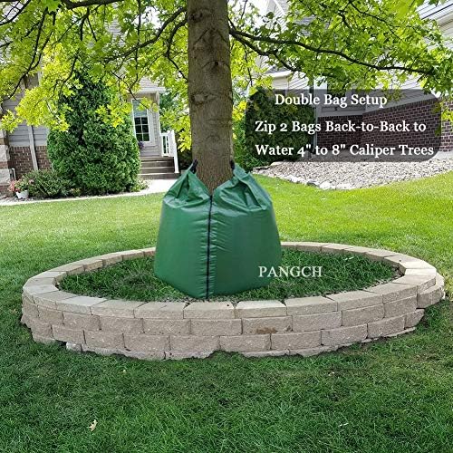 20 Gallon Slow Release Tree Watering Bag - Drip Irrigation Bag for Newly Planted or Established Trees (1 Pack)