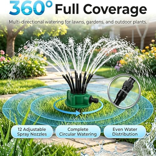 360° Automatic Garden Sprinkler