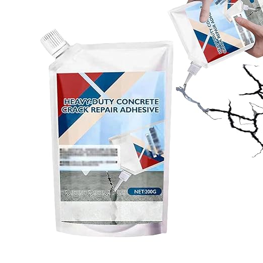 Concrete Gaps and Crack Filler, Self Leveling Sealant for Walkway, Floor Driveway Joint Repair Usage, Quick Drying Elastic Concrete Sealerr, for Indoor Outdoor Surfacce Restoration