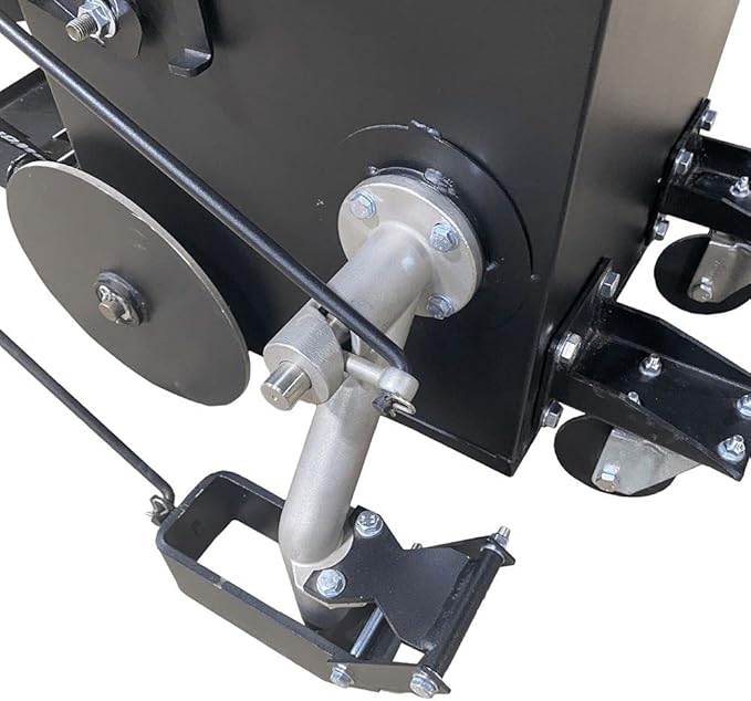Asphalt Kingdom - RY10 Pro Melter Applicator for Filling Asphalt Cracks - 4-Wheel Designed Safe, Reliable, Efficient Crack Seal Machine - 12.5 Gallon