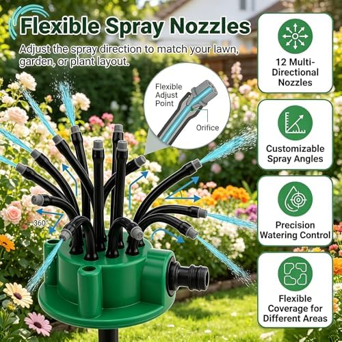 360° Automatic Garden Sprinkler